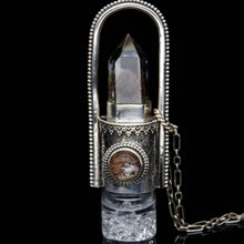 Load image into Gallery viewer, Fountain Sunset Rollerball Necklace Series - Phantom on Floral Pattern