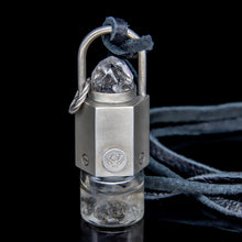 Load image into Gallery viewer, Spring Mini Rollerball Necklace Series - Herkimer Diamond on Hexagon Prism