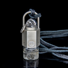 Load image into Gallery viewer, Spring Mini Rollerball Necklace Series - Herkimer Diamond on Hexagon Prism