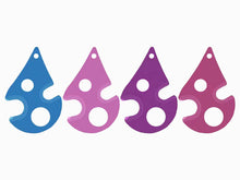 Load image into Gallery viewer, Aluminium Essential Oil Key Tool, Universal Opener and Remover for Roller Balls and Caps (Tear Shape)